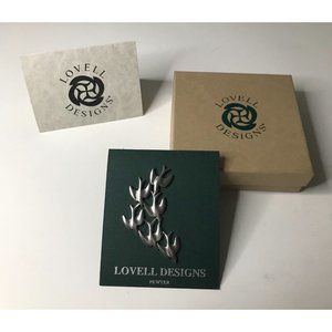 Lovell Designs Pewter Skydancers Pin New in Box